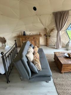 Star gazing Dome 1 with log burner - Horspath - 2
