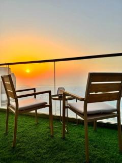 3 King Beds - 7mins to Dubai Mall - High Floor Sun Set and Sea View - Dubai - 6