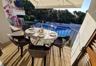 Appartement tout confort avec WIFI vue sur mer et piscine communautaire secteur EL GOLFET à Callela de Palafrugell - Palafrugell - 8