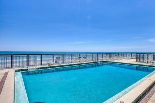 Ocean View with a beachfront pool at Ocean Trillium Condo ~ 702 - New Smyrna Beach - 8