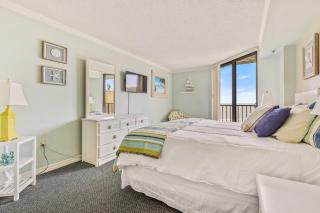 Ocean View with a beachfront pool at Ocean Trillium Condo ~ 702 - New Smyrna Beach - 5