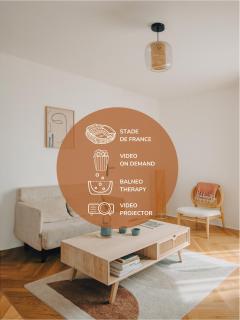 Alcova - Stade de France - Jacuzzi - Cinema - 0