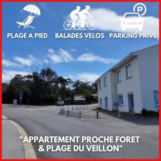 "LE CHARME DU VEILLON" Appartement,3 personnes, proche plage et forêt, parking privatif - Talmont - 0