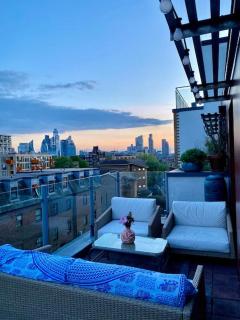 Top floor 1bed appartement with balcony, city view - Londres - 9