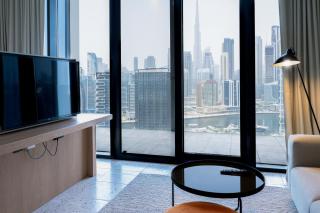 Modern Studio at Upside Living, Business Bay with Burj Khalifa View - Dubai - 6