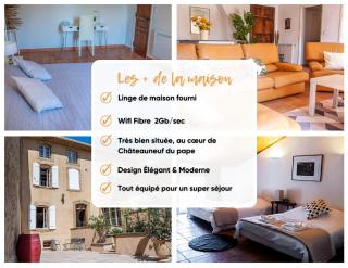Pegau bedrooms, 3 chambres au centre de Châteauneuf-du-Pape - 8