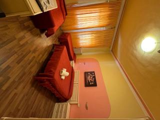 Fly in Viareggio beach in front of the famous promenade with shops and establishments - 9