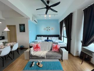 OceanBay Seaview 6PAX Studio Netflix A-19-13 - Kuantan - 3