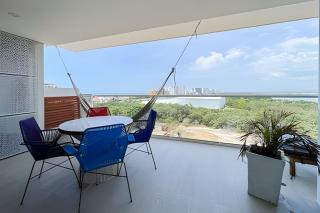 1 Dormitorio vista mar. Frente a playa de Morros - Cartagena de Indias - 6