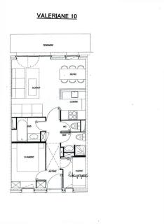 Résidence Valeriane - La Valériane 10 - Bel appartement 3 pièces, vue sur la montagne MAE-4754 - Valmorel - 2