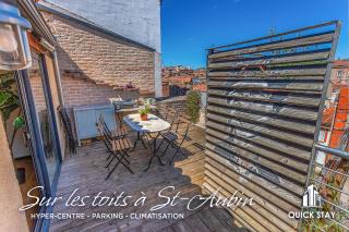 Roof Top in Center of Toulouse-Free Parking- - 0