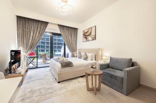 Chic Studio With Larger Terrace - Dubai - 6