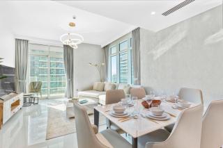 Tropical Home w Private Beach in Emaar Beachfront - 0