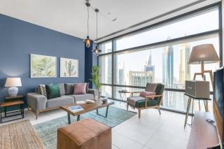 Blueground DIFC city view pool gym DXB-310 - 0