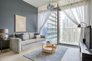Blueground Marina Gate gym elevator pool DXB-820 - 0