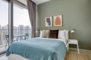 Blueground Marina Gate gym elevator pool DXB-820 - Dubai - 3