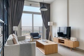Blueground Dubai Hills Estate tennis pool gym DXB-1465 - Dubai - 9