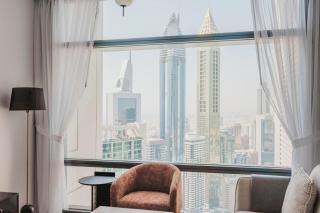 Blueground DIFC indoor pool gym lounge DXB-1522 - Dubai - 7