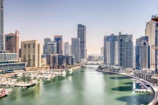Blueground Al Sahab balcony pool gym DXB-1096 - Dubai - 4
