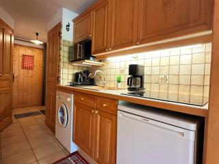 Appartement cosy à Morillon, balcon sud, télécabine proche, équipements complets, parking et garage - FR-1-624-143 - Morillon - 3