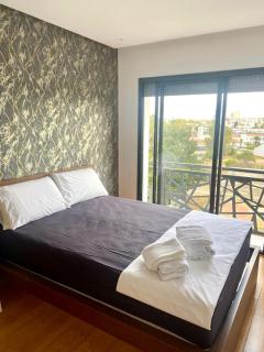 Luxury studio center Abdelmoumen 1min tram with view - Casablanca - 9