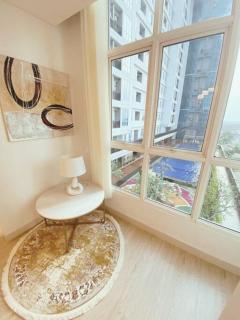 Pool View One Bedroom Apartment BSD with Kitchen - 0