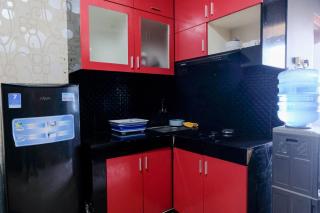 Tranquil Designed 2BR at Gateway Ahmad Yani Cicadas Apartment By Travelio - Bandung - 3