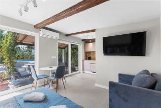 Süßes Ferienhaus mit Privatpool, Sonnenterrasse, BBQ in Strandnähe - 6