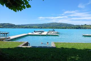 LAC CASA 60 - beach app lake view terrace garden - Bilieu - 0