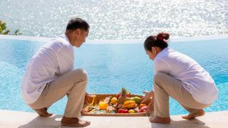 Enchanting Villa Peace Oceanfront Five Bedrooms Plus Kids Bunk Room - Amphoe Koksamui - 5