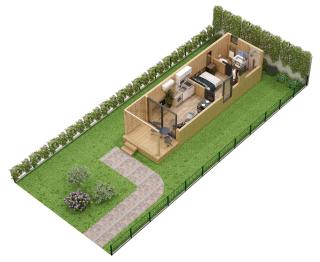 Chalet avec vue et jardin calme Paris Saclay - 5min RER B - 2