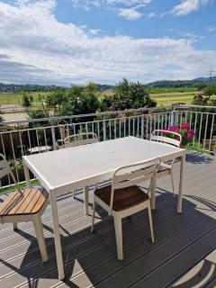 FeWo1 neuwertige, große 110qm FeWo über zwei Etagen mit Balkon im Außenbereich - Riegel am Kaiserstuhl - 0