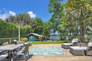 Lakeside Lilypad Wonderland Kayak Grill Firepit - Green Cove Springs - 8