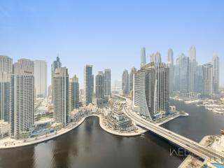WelHome - Stunning High-Rise with Canal View Near MarinaMall - Dubai - 6