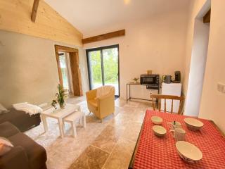 LODGE avec kitchinette terrasse et jardin privé clos - Lasserre - 3