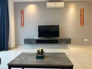 Tanjung Tokong Luxury SEAVIEW bathtub condo 2 rooms 6 pax near Straits Quay Marina Mall 丹绒道光 豪华海景 双房浴缸 高级公寓 - Tanjong Tokong - 5