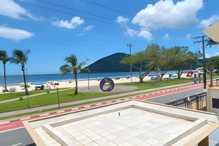 Studio pé na areia com área de churrasco privativa - 9