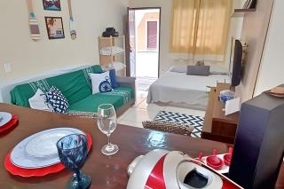 Studio pé na areia com área de churrasco privativa - Bertioga - 2