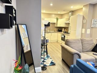 luxury 2 bedroom flat with a kitchen - 7