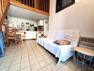 Résidence Grande Bleue - VILLA T2 MEZZANINE 6 couchages PORT LEUCATE MAE-7491 - Port Leucate - 5