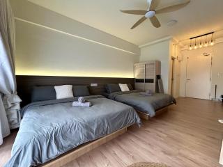 Muji Style 1-6 pax 2Q bed Shah Alam near MSU Sec13 - Shah Alam - 4