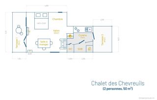 CHALET DES CHEVREUILS -les chalets de Montsermage - 8