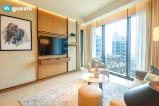 HiGuests - Sky-High Experience Luxe Living on the 24th Floor - Dubai - 1