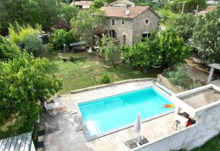 Maison de charme avec piscine - Sud Ardèche - Saint-Étienne-de-Fontbellon - 0
