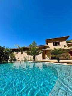 Refúgio em Lumiar: Piscina Aquecida, Área Gourmet e Rio Privado - 7