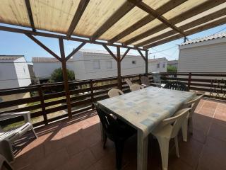 Chalet de 2 chambres à Gruissan - Terrasse, cuisine équipée, proche de la plage - FR-1-784-31 - Gruissan - 9