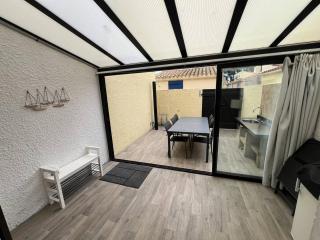 Villa T3 rénovée climatisée, piscine, proche plage et commerces - FR-1-81-622 - Leucate - 4