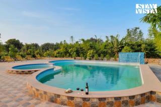 StayVista's Green Embrace - Villa in Bor Tiger Reserve with Swimming Pool, Rainshower, Terrace & Lawn - Bāzārgaon - 9