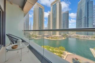 Amazing lake skyline view cozy apartment - Dubái - 0