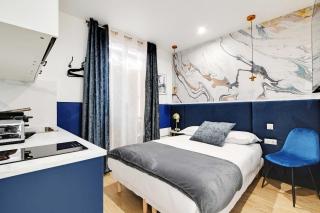 Charming Studio - 2P with AC Near Montmartre - París - 0
